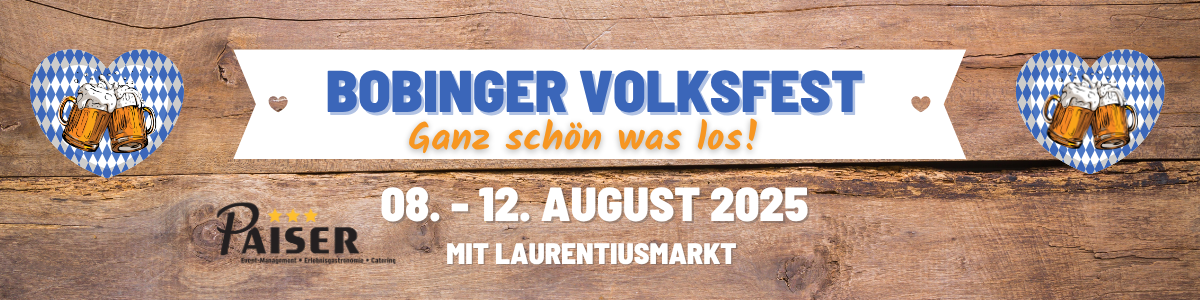 Bobinger Volksfest Bild für Unterseite